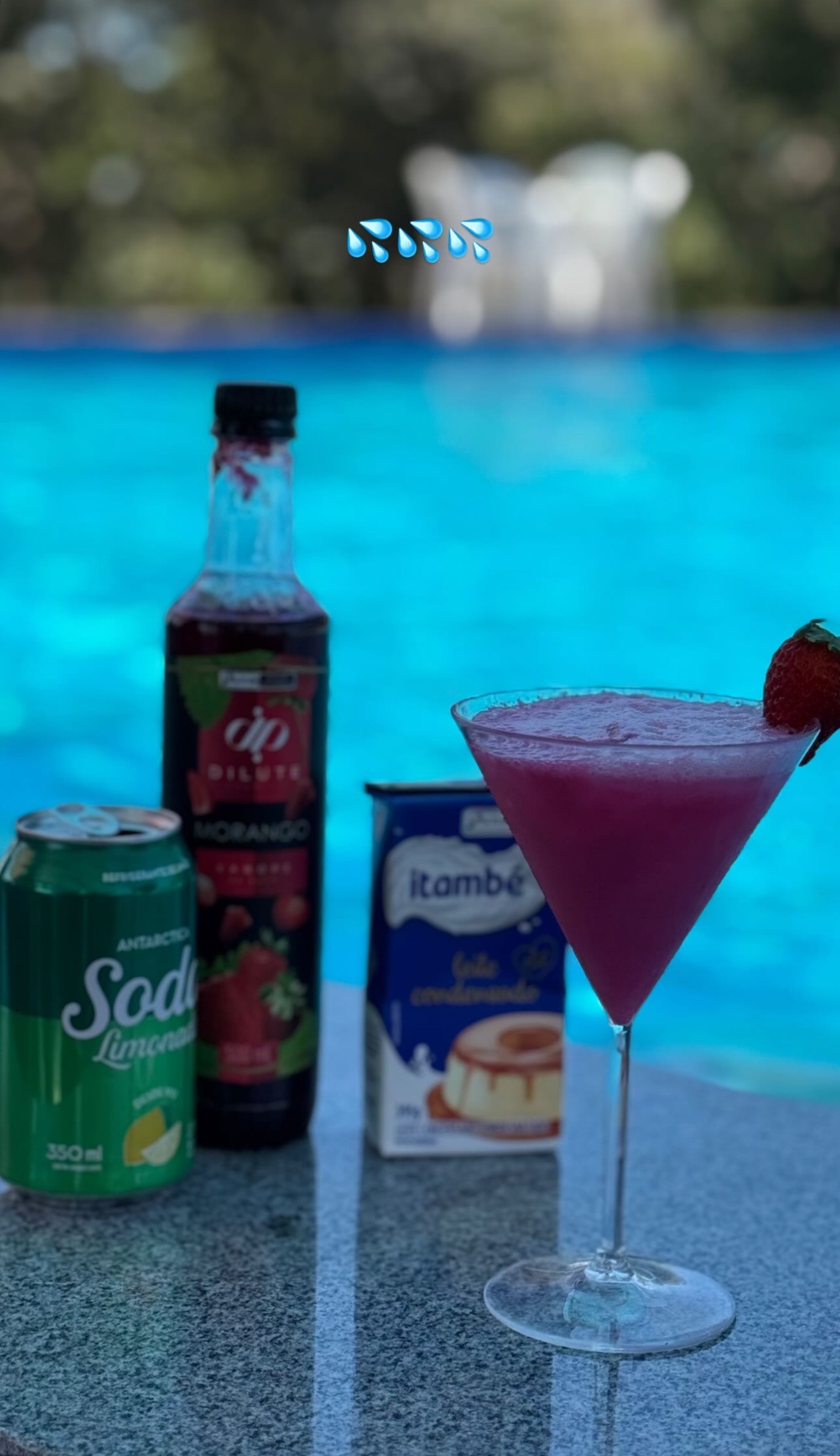 Drink com vista do mirante